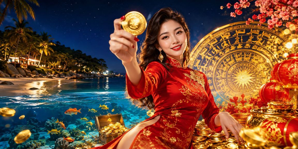 Khung cảnh biển Côn Đảo yên bình nơi người dùng tận hưởng giải trí trực tuyến